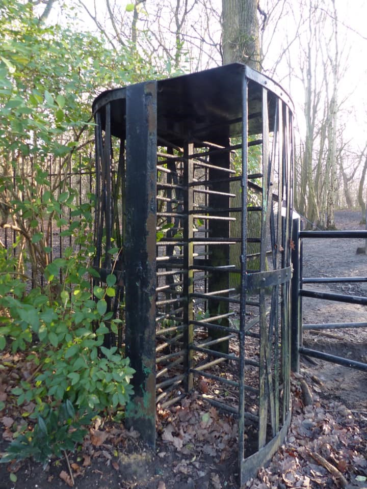 Exit Turnstile In The Ruislip Woods