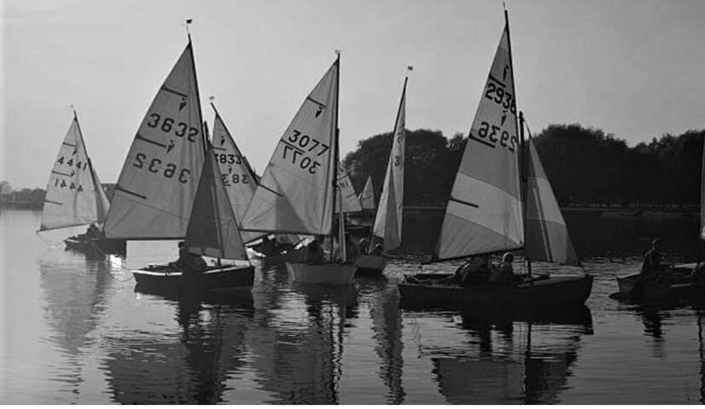 Sailing Boats On Ruislip Lido
