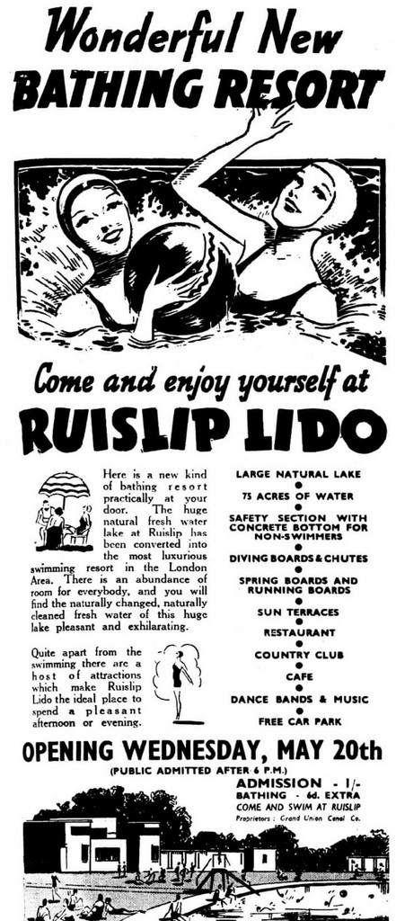 Ruislip Lido Opening Day 20th May