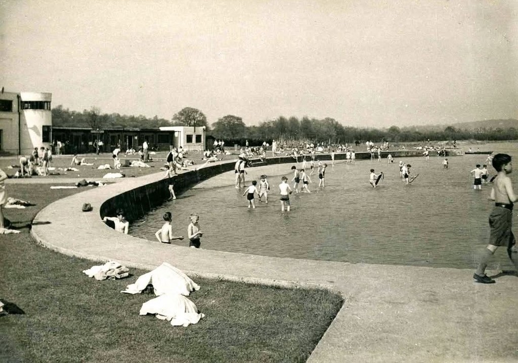 Swimming In Ruislip Lido In The 1960'S