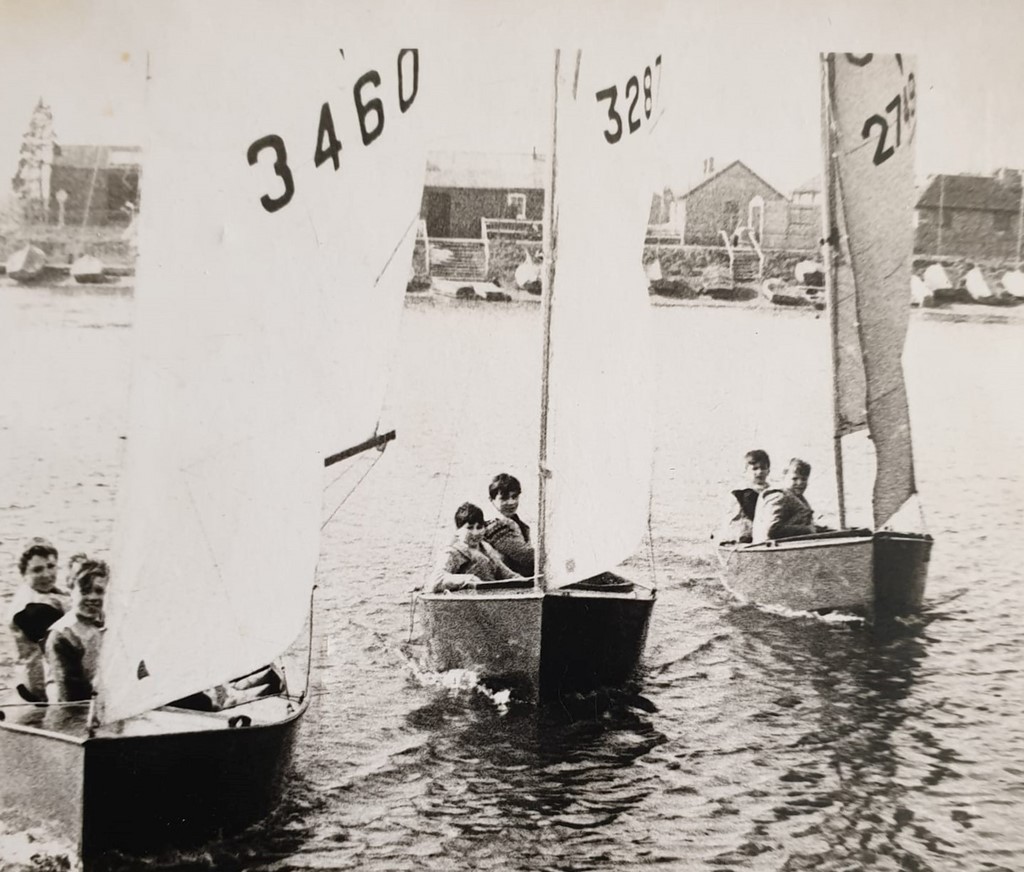 Sailing Dinghies On Ruislip LidoSailing Dinghies On Ruislip Lido