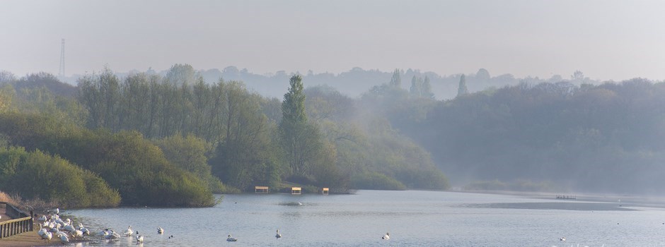 A Misty View Of Ruislip Lido
