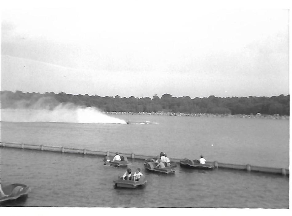 Donald Campbell's In Action Bluebird On Ruislip Lido