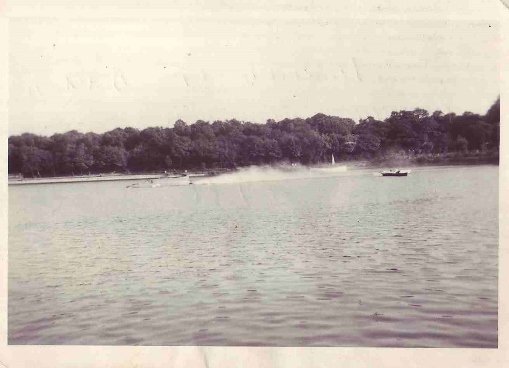 Bluebird On Ruislip Lido In The 1950s'