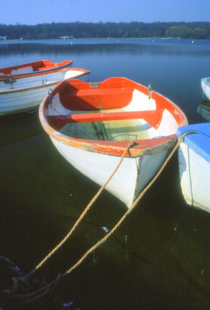 Ruislip Lido Rowing Boats In 1989