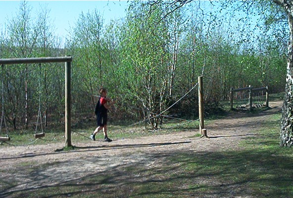 Ruislip Lido Climbing Frame and Swing