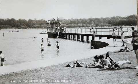 The Diving Pool Ruislip Lido