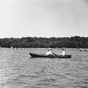 A Rowing Boat On Ruislip Lido