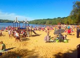 A Summer Scene At Ruislip Lido