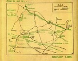 Ruislip Lido Brochure From 1948 Back Cover