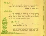 Ruislip Lido Brochure From 1948 Car Park