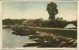 A Postcard Of Boats On Ruislip Reservoir
