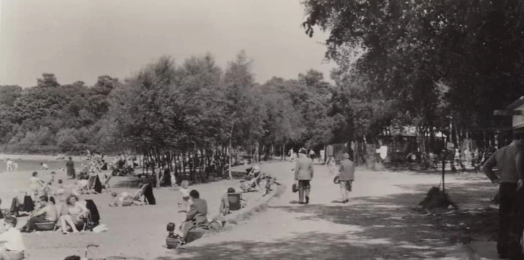 The Beach Side Of Ruislip Lido