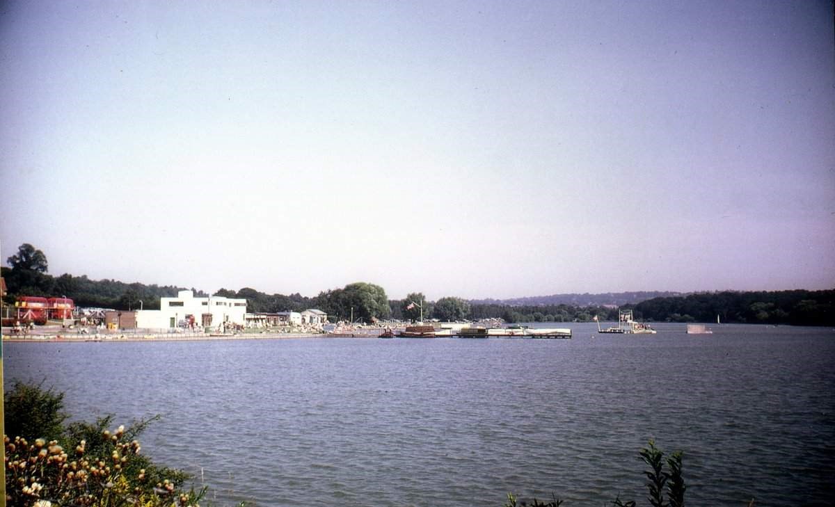 A 1960'S View Over Ruislip Lido